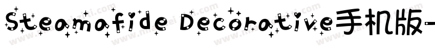 Steamafide Decorative手机版字体转换